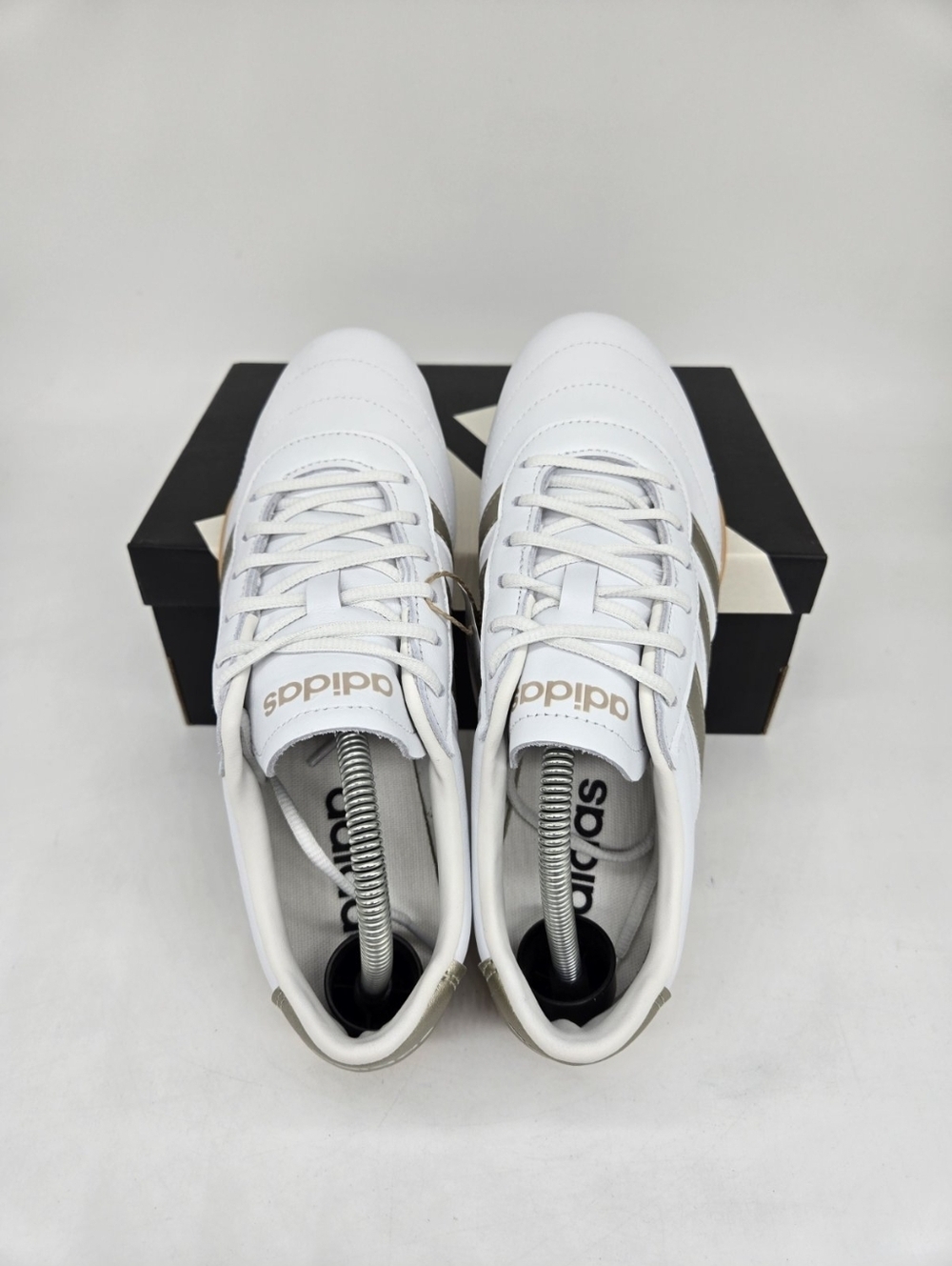 adidas Womens Grand Court Lo JQ9685 Crystal White Cyber Metallic Shoes Size 10.5 - Picture 4 of 8